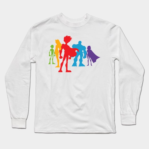 Hidden hero Long Sleeve T-Shirt by Roro's Water Heaters